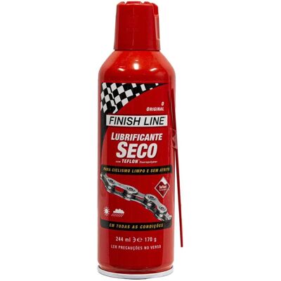 Lubrificante per catena secca Finish Line Teflon Plus - Aerosol 244ml Lubrificante per catena secca Finish Line Teflon Plus - Aerosol 244ml
