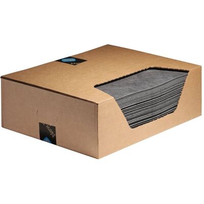 PIG Universal Absorbent Mats - 380x510mm, 100 pcs PIG Universal Absorbent Mats - 380x510mm, 100 pcs