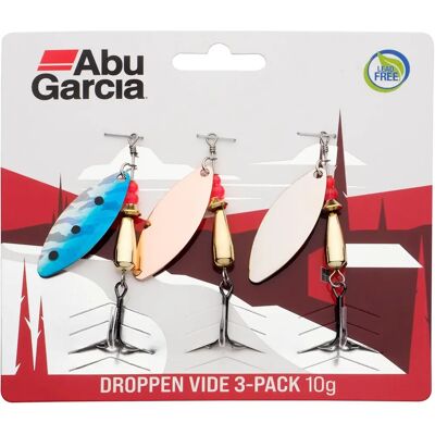 Abu Garcia Droppen LF 3er Pack Spinner für starke Strömungen Abu Garcia Droppen LF 3er Pack Spinner für starke Strömungen