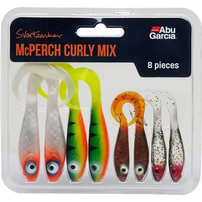 Abu Garcia Svartzonker McPerch Leurres Queue Bouclée - Pêche à la perche, brochet, sandre Abu Garcia Svartzonker McPerch Leurres Queue Bouclée - Pêche à la perche, brochet, sandre