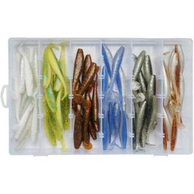 Abu Paddletail Box Cebo Blando 80 Mm Transparente - Cebo de Pesca Abu Paddletail Box Cebo Blando 80 Mm Transparente - Cebo de Pesca
