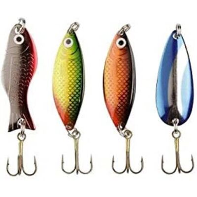 Abu Garcia Forellenspinner-Set - Effektive Süßwasser Köder Abu Garcia Forellenspinner-Set - Effektive Süßwasser Köder