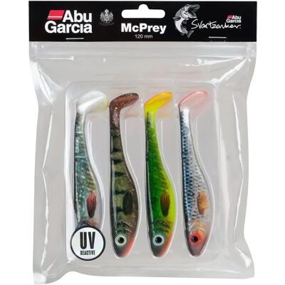 Abu Svartzonker Mcprey Kit Réaliste Appât Souple 120 Mm 11.5g Multicolore - Appât Souple Abu Svartzonker Mcprey Kit Réaliste Appât Souple 120 Mm 11.5g Multicolore - Appât Souple