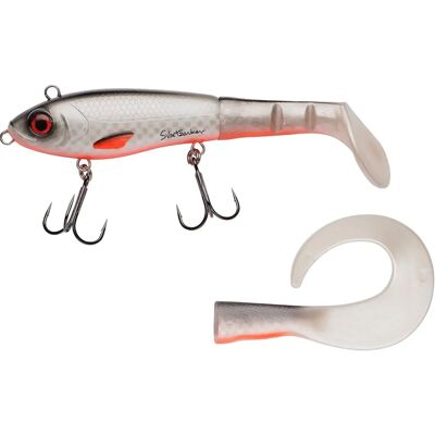 Abu Svartzonker Mchybrid Lure sans Lippe 20cm 100g Abu Svartzonker Mchybrid Lure sans Lippe 20cm 100g
