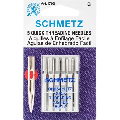 Schmetz Universal Needles - Size 80/12 - Easy Threading Schmetz Universal Needles - Size 80/12 - Easy Threading