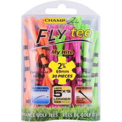 CHAMP - My Hite Flytees Combo - Mélange d'agrumes - Une taille - Tees de golf - Publicité CHAMP - My Hite Flytees Combo - Mélange d'agrumes - Une taille - Tees de golf - Publicité