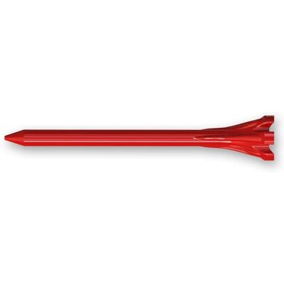 Champ 69 mm Red Golf Tee - Golf Tee Champ 69 mm Red Golf Tee - Golf Tee
