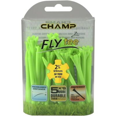 Champ Zarma Fly Tee Vert - Golf Tee - Publicité Champ Zarma Fly Tee Vert - Golf Tee - Publicité