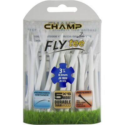 Champ Fly Modell 83 mm Vit Golf Tee - Golf Tee Champ Fly Modell 83 mm Vit Golf Tee - Golf Tee