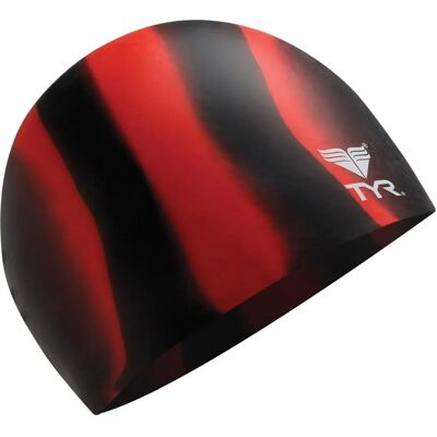 Cappello in silicone multi TYR - Nero/Rosso Cappello in silicone multi TYR - Nero/Rosso