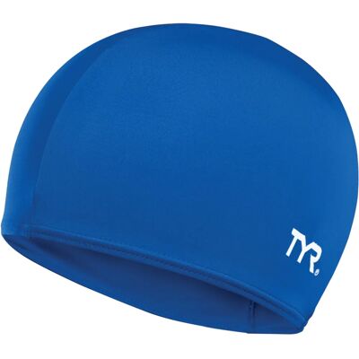 Bonnet de bain TYR - Royal - Protection UV UPF 50+ - Bonnet de natation Bonnet de bain TYR - Royal - Protection UV UPF 50+ - Bonnet de natation