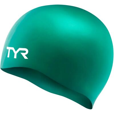 TYR Grüner Faltenfreie Silikon-Schwimmkappe - Damen - Schwimmkappe TYR Grüner Faltenfreie Silikon-Schwimmkappe - Damen - Schwimmkappe