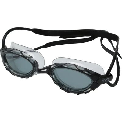 Occhialini da nuoto TYR Nest Pro Unisex Adulti - Fumo/Nero/Nero, Medio - Occhialini Occhialini da nuoto TYR Nest Pro Unisex Adulti - Fumo/Nero/Nero, Medio - Occhialini