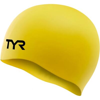 TYR Gelber Silikon Faltenfreier Schwimmcap - Damen TYR Gelber Silikon Faltenfreier Schwimmcap - Damen