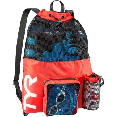 Sac à dos TYR Big Mesh Mummy Rouge - 40L Sac à dos TYR Big Mesh Mummy Rouge - 40L
