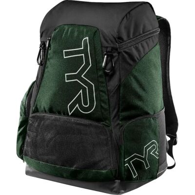 TYR Dark Green/Black 45L Backpack - Backpack TYR Dark Green/Black 45L Backpack - Backpack