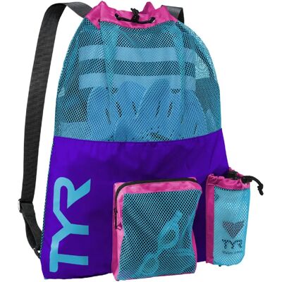 Tyr Big Mesh Mummy Zaino Viola/Turchese - Zaino Tyr Big Mesh Mummy Zaino Viola/Turchese - Zaino