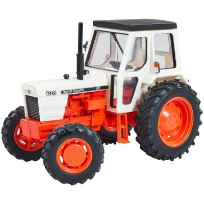 Britains David Brown 1410 4WD Traktor - Modell, Zinkguss, Kunststoff, Gummiräder Britains David Brown 1410 4WD Traktor - Modell, Zinkguss, Kunststoff, Gummiräder