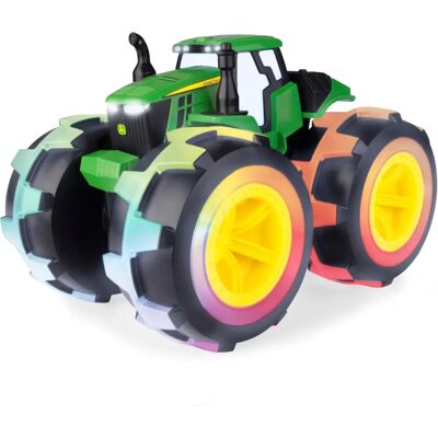 John Deere Mega Traktor mit Leuchtreifen - Spielzeug für Kinder John Deere Mega Traktor mit Leuchtreifen - Spielzeug für Kinder
