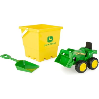John Deere Kinders Spielzeug Bauernhof Set - Traktor, Eimer & Schaufel John Deere Kinders Spielzeug Bauernhof Set - Traktor, Eimer & Schaufel