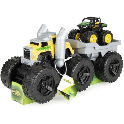 John Deere Kids 47640 JD MT Roaring REV UP Hauler - Kids Toy Vehicle John Deere Kids 47640 JD MT Roaring REV UP Hauler - Kids Toy Vehicle