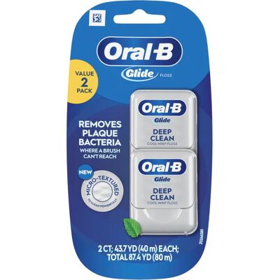 Fil dentaire Deep Clean Pro-Health Oral-B - Menthe Fraîche - Publicité Fil dentaire Deep Clean Pro-Health Oral-B - Menthe Fraîche - Publicité