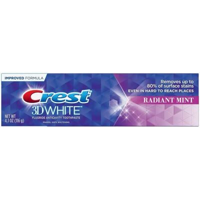 Crest 3d White Radiant Mint Toothpaste - Toothpaste Crest 3d White Radiant Mint Toothpaste - Toothpaste
