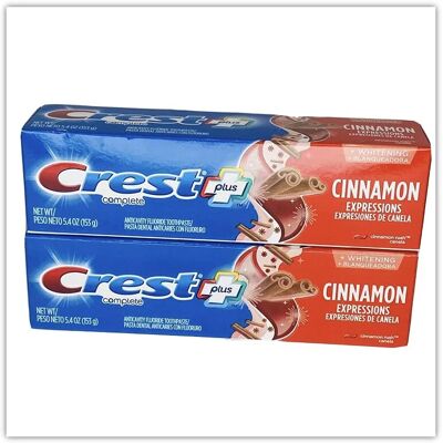 Crest Complete Plus Cinnamon Expressions Toothpaste - 5.4 Oz Crest Complete Plus Cinnamon Expressions Toothpaste - 5.4 Oz