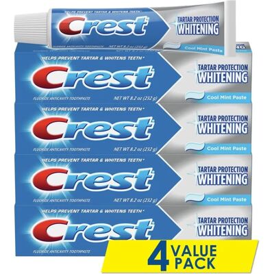 Crest Tartar Protection Toothpaste Whitening - Cool Mint - Toothpaste Crest Tartar Protection Toothpaste Whitening - Cool Mint - Toothpaste