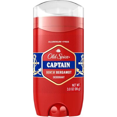 Old Spice Captain Deodorant - 24H Odor Protection - 3 oz Old Spice Captain Deodorant - 24H Odor Protection - 3 oz