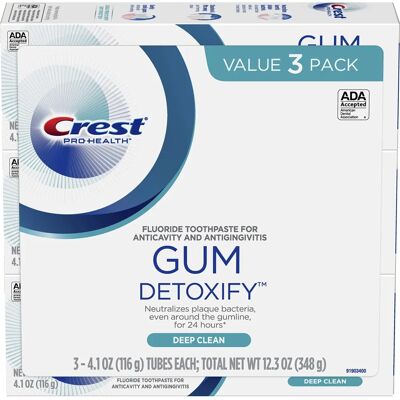 Crest Pro-Health Gum Detoxify Deep Clean Toothpaste - Toothpaste Crest Pro-Health Gum Detoxify Deep Clean Toothpaste - Toothpaste