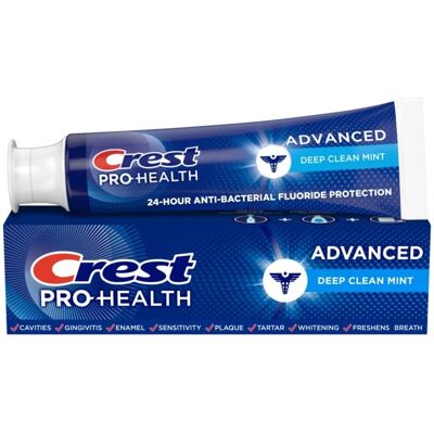 Crest Pro-Health Advanced Deep Clean Mint Toothpaste - Toothpaste Crest Pro-Health Advanced Deep Clean Mint Toothpaste - Toothpaste