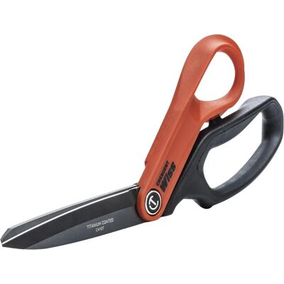 Wiss CW10T Titanium Coated Offset Right Hand Tradesman Shears - 254mm Wiss CW10T Titanium Coated Offset Right Hand Tradesman Shears - 254mm