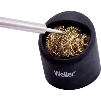 Weller Brass Wire Sponge Cleaner - Waterless Tip Cleaner for Soldering Iron - Safety Stable Weller Brass Wire Sponge Cleaner - Waterless Tip Cleaner for Soldering Iron - Safety Stable