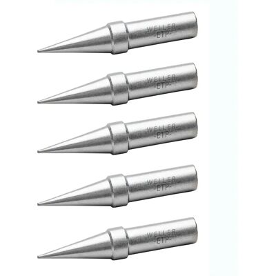 Zestaw końcówek do lutowania Weller WE1010 - Stożkowe 8mm - 5 sztuk Zestaw końcówek do lutowania Weller WE1010 - Stożkowe 8mm - 5 sztuk