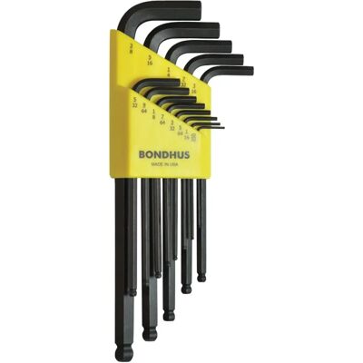 Bondhus 13-Piece Long Ball-End Hex Key Set - Hexagon Tools Bondhus 13-Piece Long Ball-End Hex Key Set - Hexagon Tools