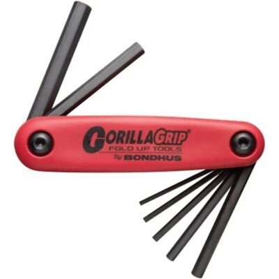 BONDHUS 6-Punkt Mehrzweckschlüssel - GorillaGrip-Griff - Stahl - Schwarz BONDHUS 6-Punkt Mehrzweckschlüssel - GorillaGrip-Griff - Stahl - Schwarz