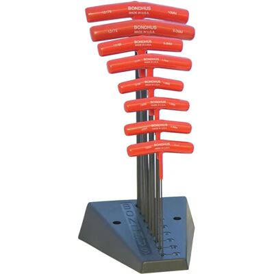 Bondhus 8-Piece T-Handle Hex Key Set - 2-10mm Bondhus 8-Piece T-Handle Hex Key Set - 2-10mm