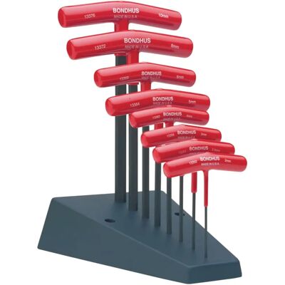 BONDHUS - Hex Key Set 8pcs Long Reach Steel Handles - Tools BONDHUS - Hex Key Set 8pcs Long Reach Steel Handles - Tools