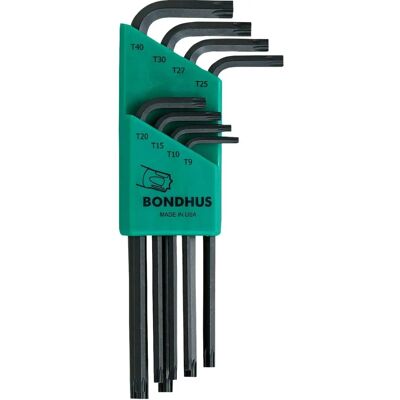 Ensemble d'outils Torx Bondhus T9-T40 - Long - Publicité Ensemble d'outils Torx Bondhus T9-T40 - Long - Publicité