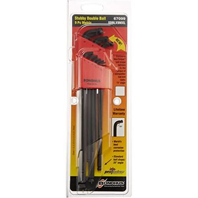 Bondhus Kort Nyckelsats 1,5-10mm - Precisionsverktyg Bondhus Kort Nyckelsats 1,5-10mm - Precisionsverktyg