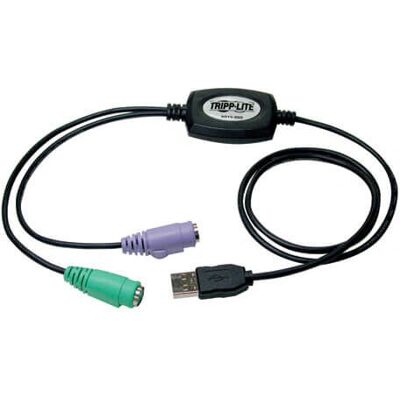 Tripp Lite B015-000 USB-zu-PS/2-Adapter - Schnittstellenkarte Tripp Lite B015-000 USB-zu-PS/2-Adapter - Schnittstellenkarte