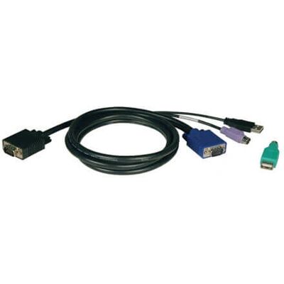 Tripp Lite P780-010 KVM Kabel - Schwarz Tripp Lite P780-010 KVM Kabel - Schwarz