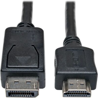 Cable adaptador de DisplayPort a HDMI Tripp Lite P582-006 - Negro Cable adaptador de DisplayPort a HDMI Tripp Lite P582-006 - Negro