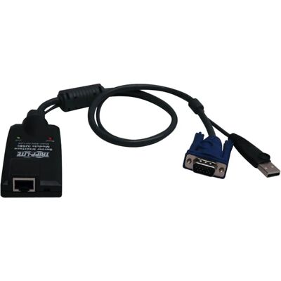 Tripp Lite B055-001-USB - Câble KVM - Noir - Publicité Tripp Lite B055-001-USB - Câble KVM - Noir - Publicité