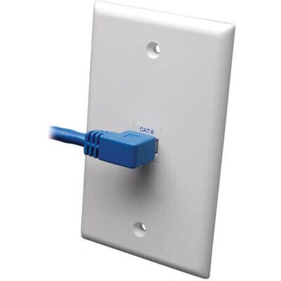 Tripp Lite N204-010-BL-LA Blau 10 ft. Links-Abgewinkeltes Cat6 Gigabit Ethernet Kabel Tripp Lite N204-010-BL-LA Blau 10 ft. Links-Abgewinkeltes Cat6 Gigabit Ethernet Kabel