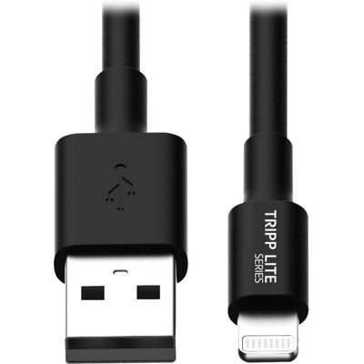 Tripp Lite M100-006-BK Lightning Cable - 6 ft MFi Certified Reversible Tripp Lite M100-006-BK Lightning Cable - 6 ft MFi Certified Reversible