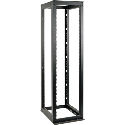 Tripp Lite SR4POST50HD Schwerer 50U Rack-Zubehör - Stahl, Schwarz Tripp Lite SR4POST50HD Schwerer 50U Rack-Zubehör - Stahl, Schwarz