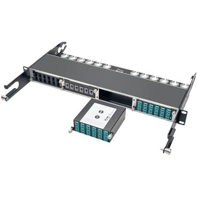 Tripp Lite N484-1M24-LC12 Patch Panel - Stahl, Schwarz, IEEE 802.3ae Tripp Lite N484-1M24-LC12 Patch Panel - Stahl, Schwarz, IEEE 802.3ae