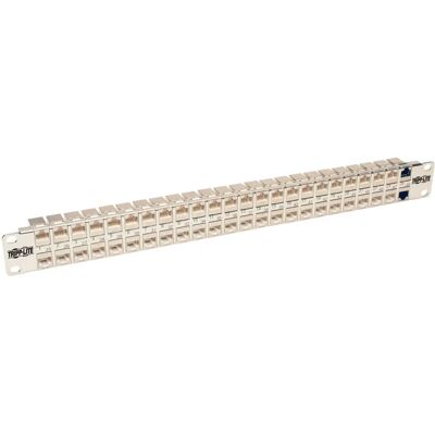 Tripp Lite N254-048-SH-6A 48-Port Cat6a Patch Panel Rackmount Shielded Tripp Lite N254-048-SH-6A 48-Port Cat6a Patch Panel Rackmount Shielded